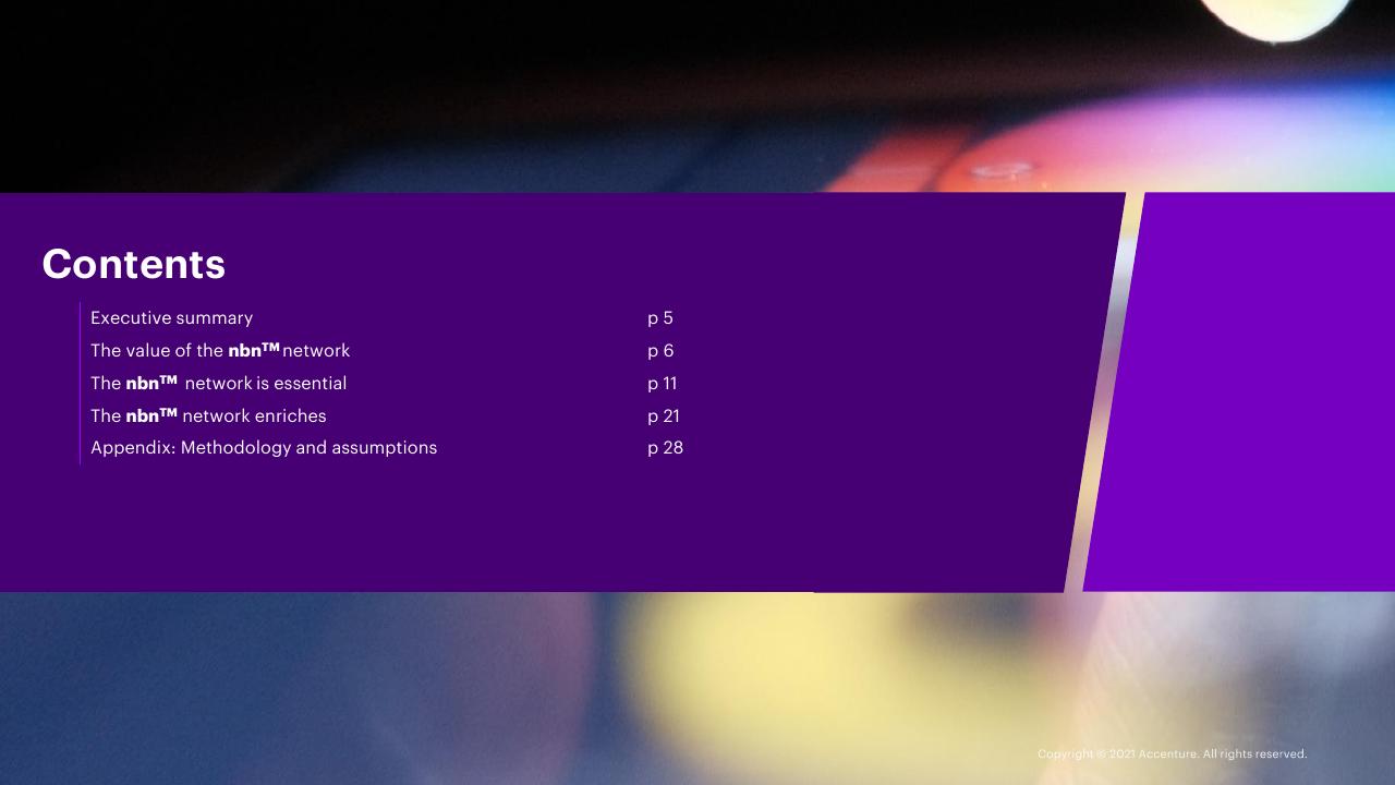 Agenda slide 3 from Accenture Consumer Value Report 2021 Accenture