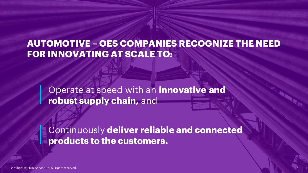 Text slide 8 from Automotive Oes Accenture