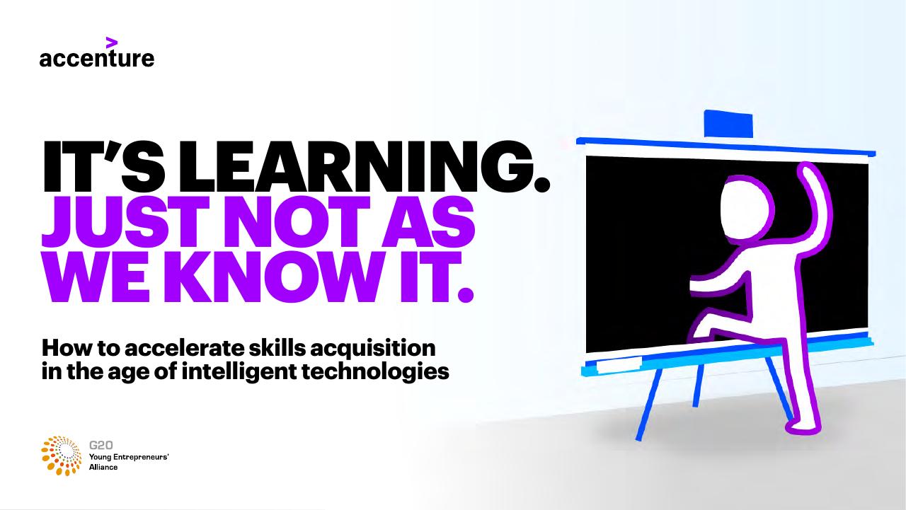 Bridging The Skills Gap In The Future Workforce Accenture consulting deck cover