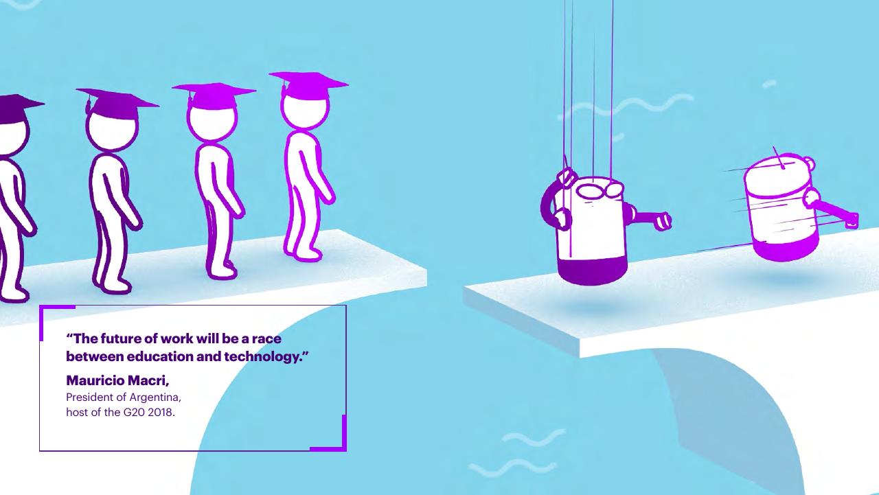 Quote slide 5 from Bridging The Skills Gap In The Future Workforce Accenture