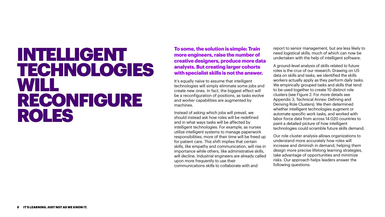 Text slide 9 from Bridging The Skills Gap In The Future Workforce Accenture