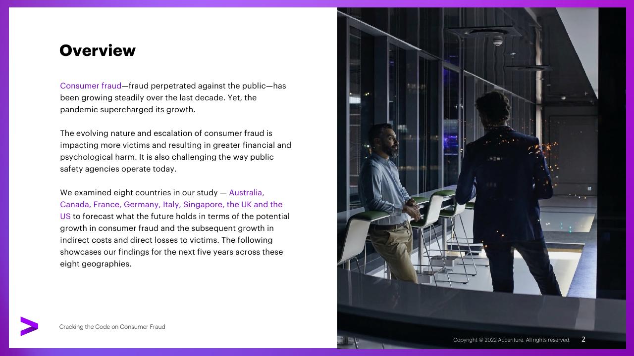 Text slide 2 from Cracking The Code On Consumer Fraud How Public Safety Agencies Can Address The Growing Challenge