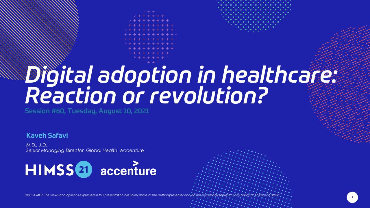 Digital Adoption In Healthcare_ Reaction Or Revolution_ Accenture consulting deck cover