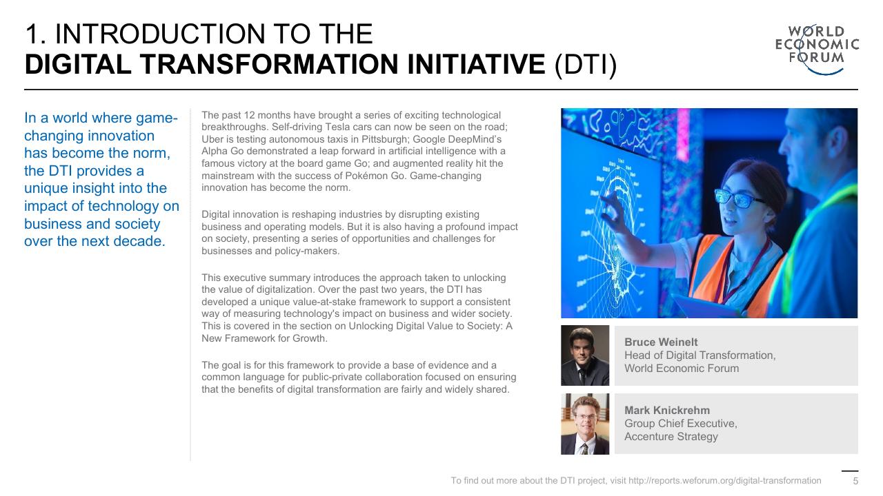 Text slide 5 from Digital Transformation Initiative In Collaboration With Accenture Accenture