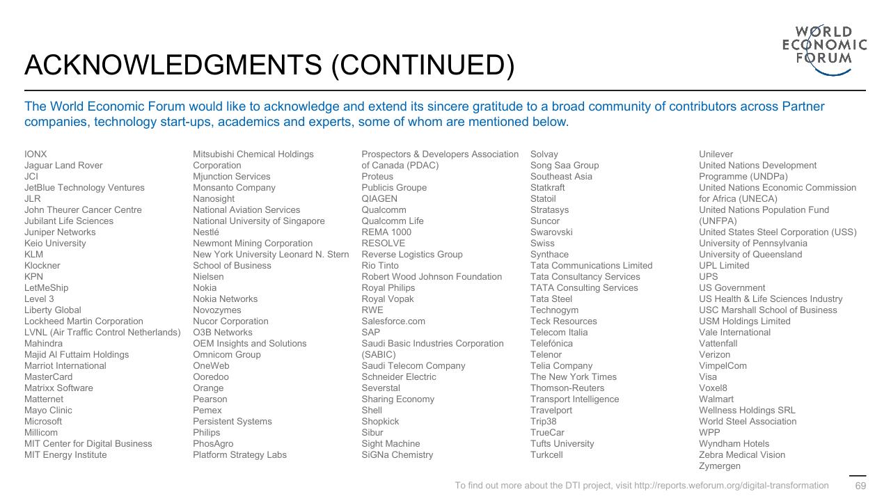 Text slide 69 from Digital Transformation Initiative In Collaboration With Accenture Accenture