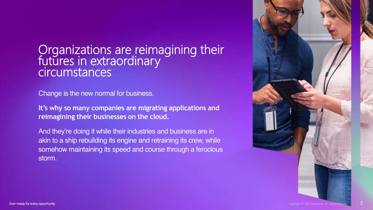 Text slide 2 from Everready For Every Opportunity How To Unleash Competitiveness On The Cloud Continuum