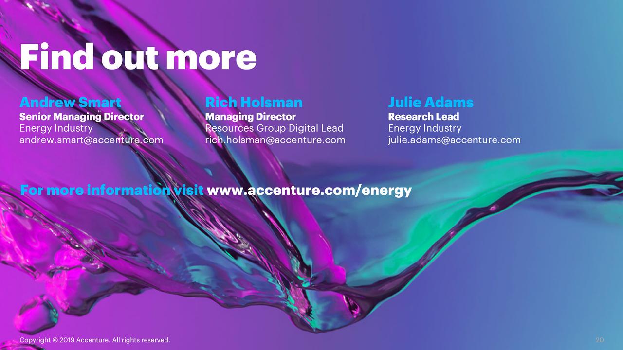 Team slide 20 from Fueling The Energy Future Reinventing Oil And Gas For A New Purpose