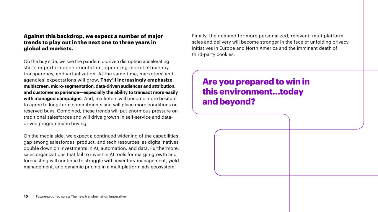 Text slide 10 from Future Proof Ad Sales_ The New Transformation Imperative Accenture