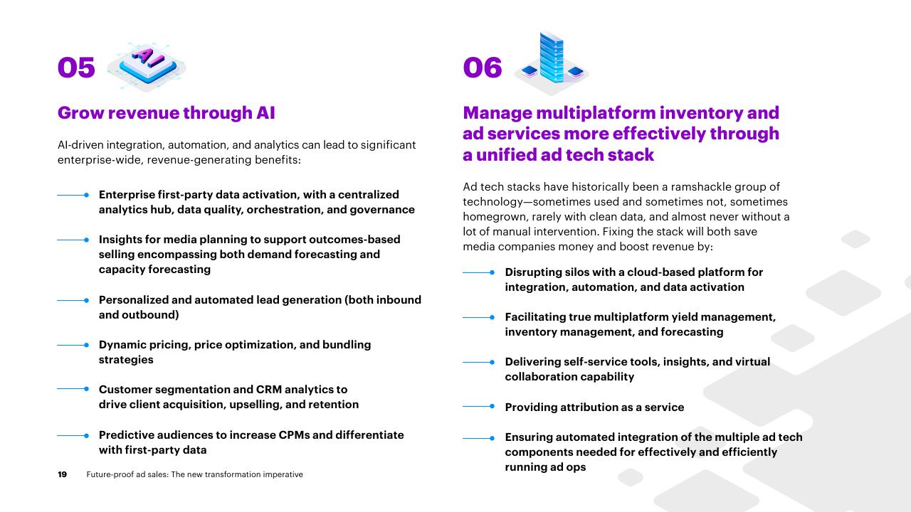 Comparison slide 19 from Future Proof Ad Sales_ The New Transformation Imperative Accenture