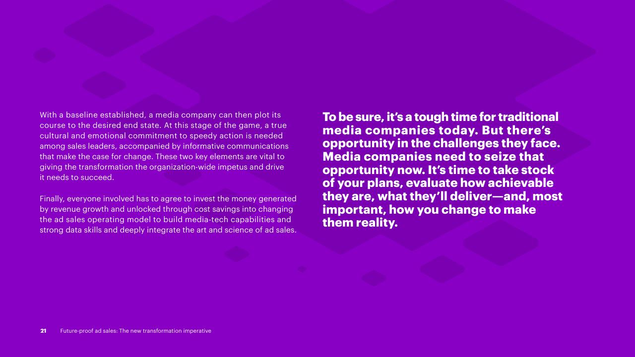 Text slide 21 from Future Proof Ad Sales_ The New Transformation Imperative Accenture