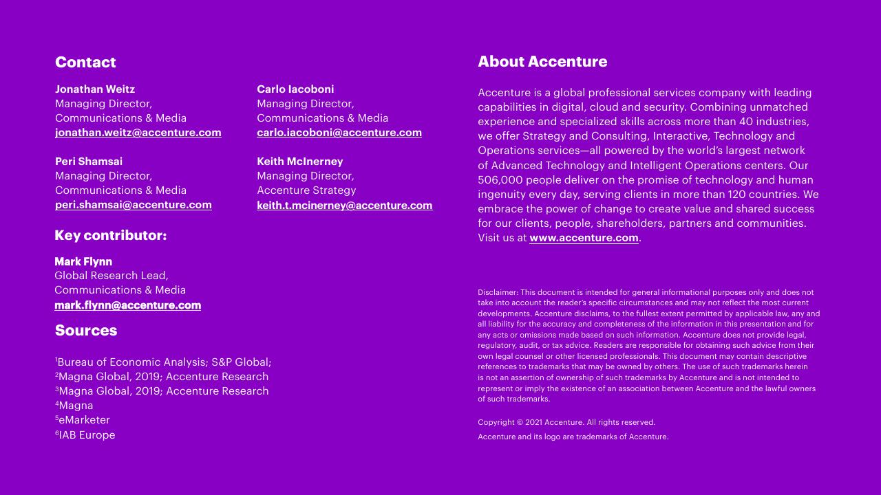 Text slide 22 from Future Proof Ad Sales_ The New Transformation Imperative Accenture
