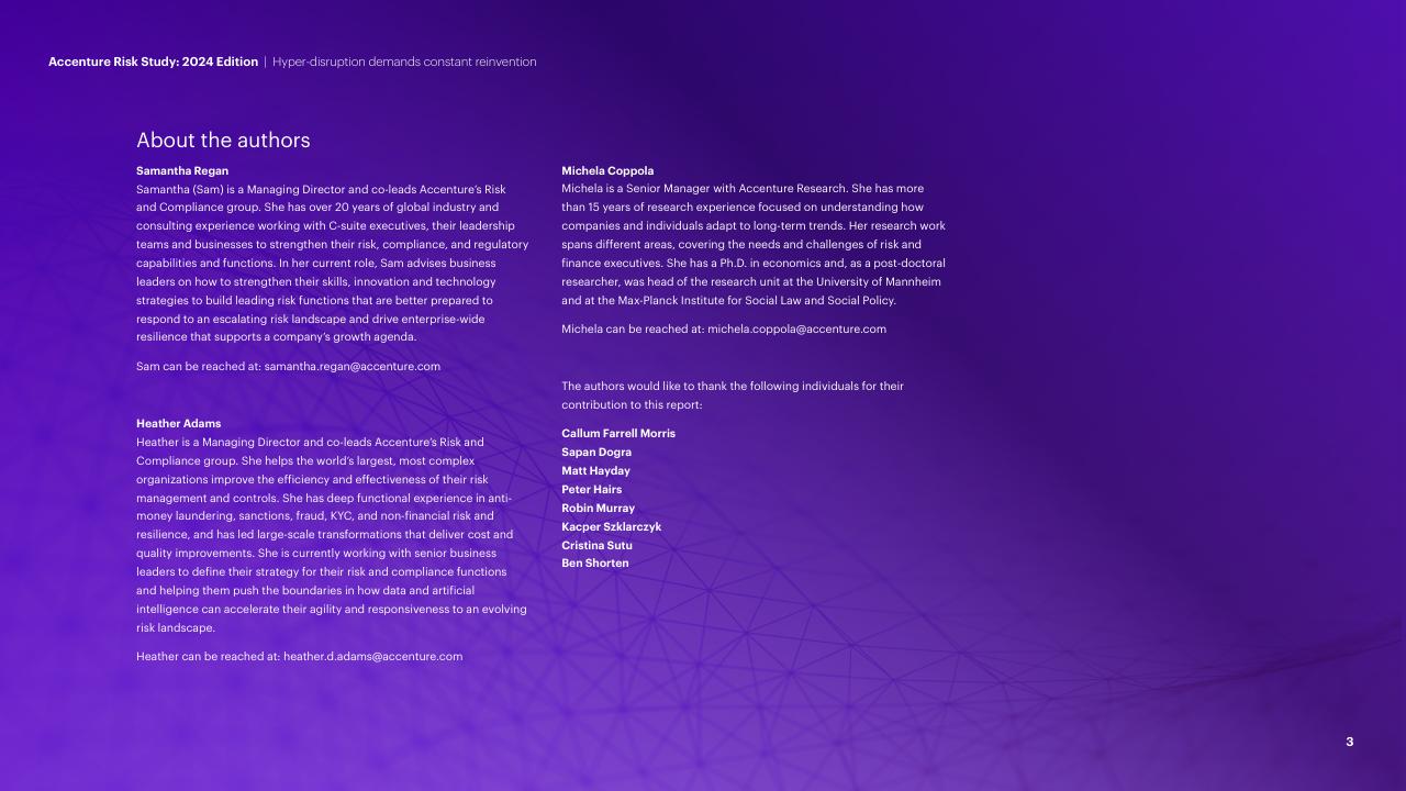 Team slide 3 from Hyper Disruption Demands Constant Reinvention Accenture