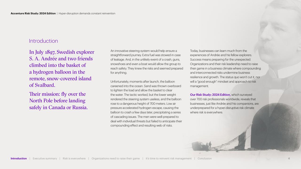 Case Study slide 4 from Hyper Disruption Demands Constant Reinvention Accenture