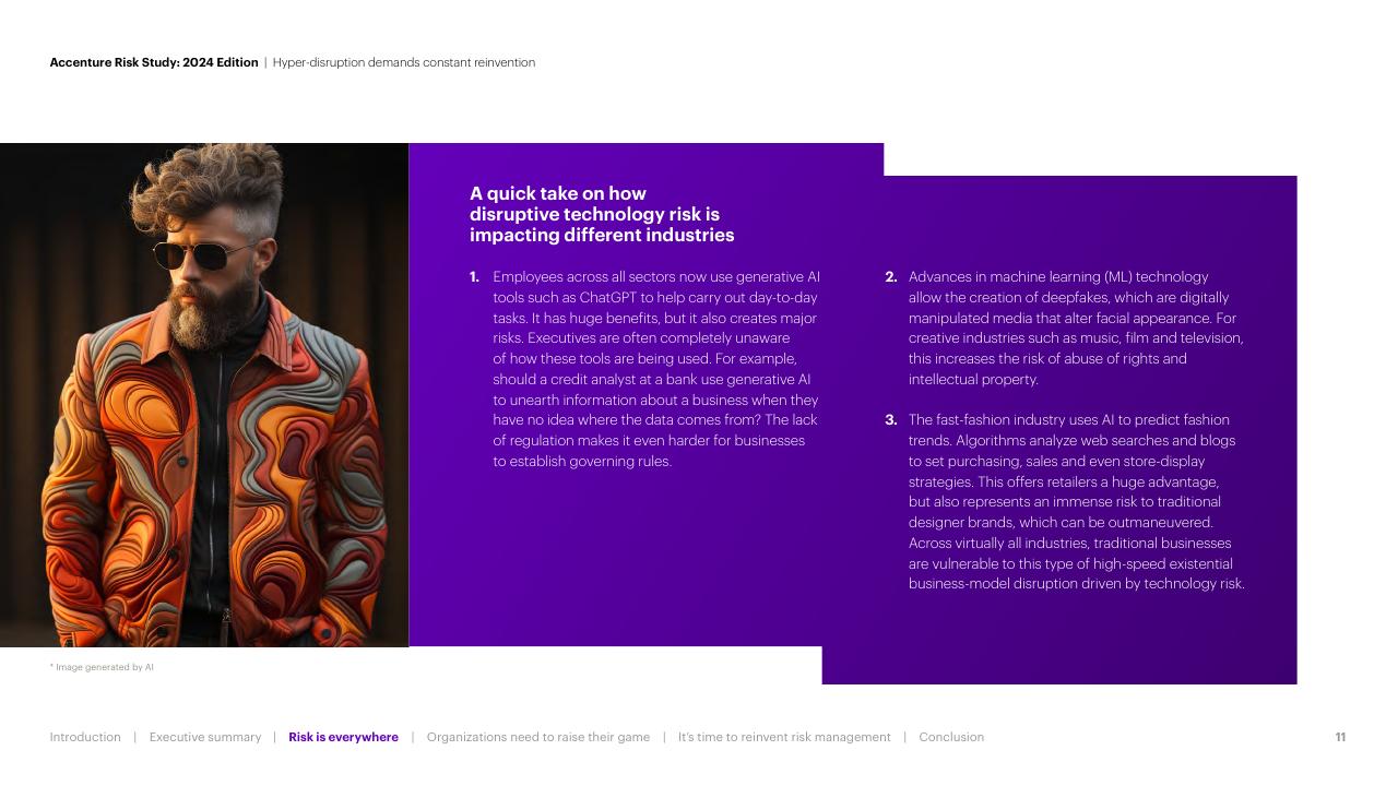 Text slide 11 from Hyper Disruption Demands Constant Reinvention Accenture
