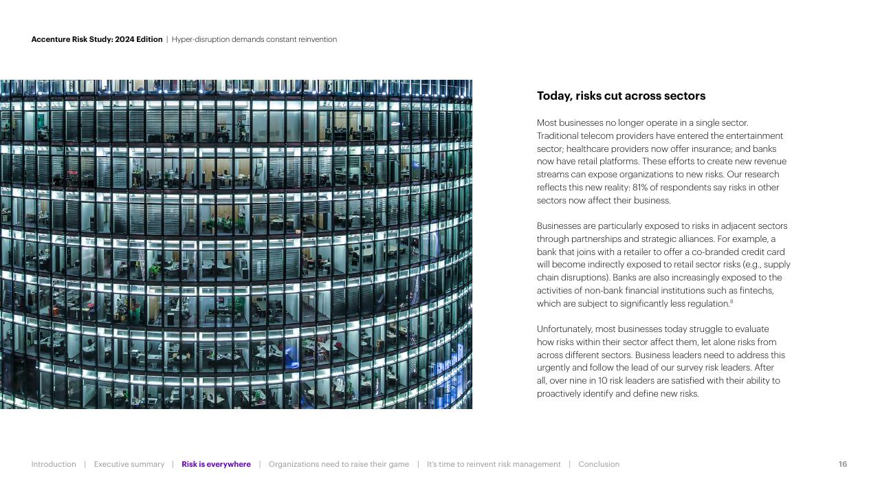 Text slide 16 from Hyper Disruption Demands Constant Reinvention Accenture