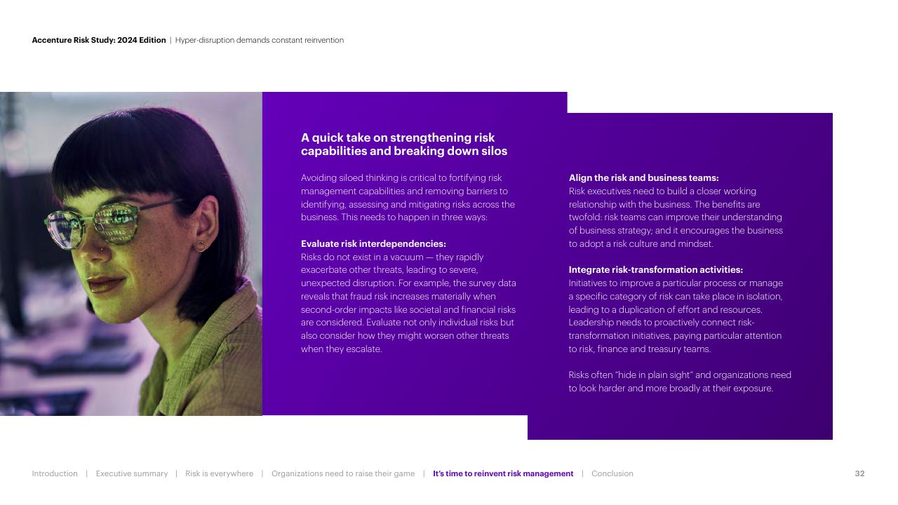 Text slide 32 from Hyper Disruption Demands Constant Reinvention Accenture