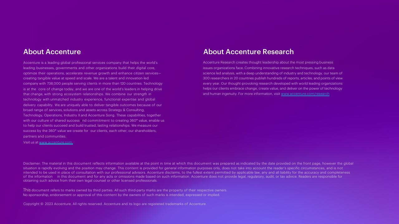 Text slide 42 from Modern Networks Accenture