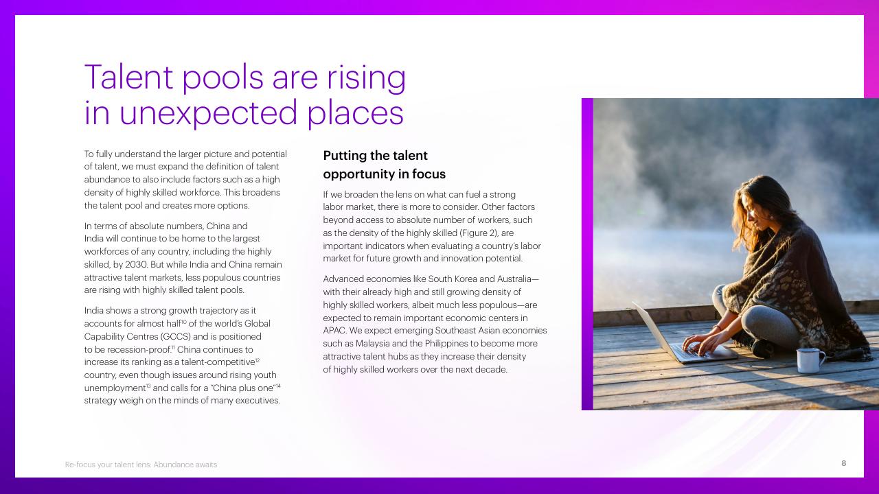 Text slide 8 from Re Focus Your Talent Lens_ Abundance Awaits Accenture