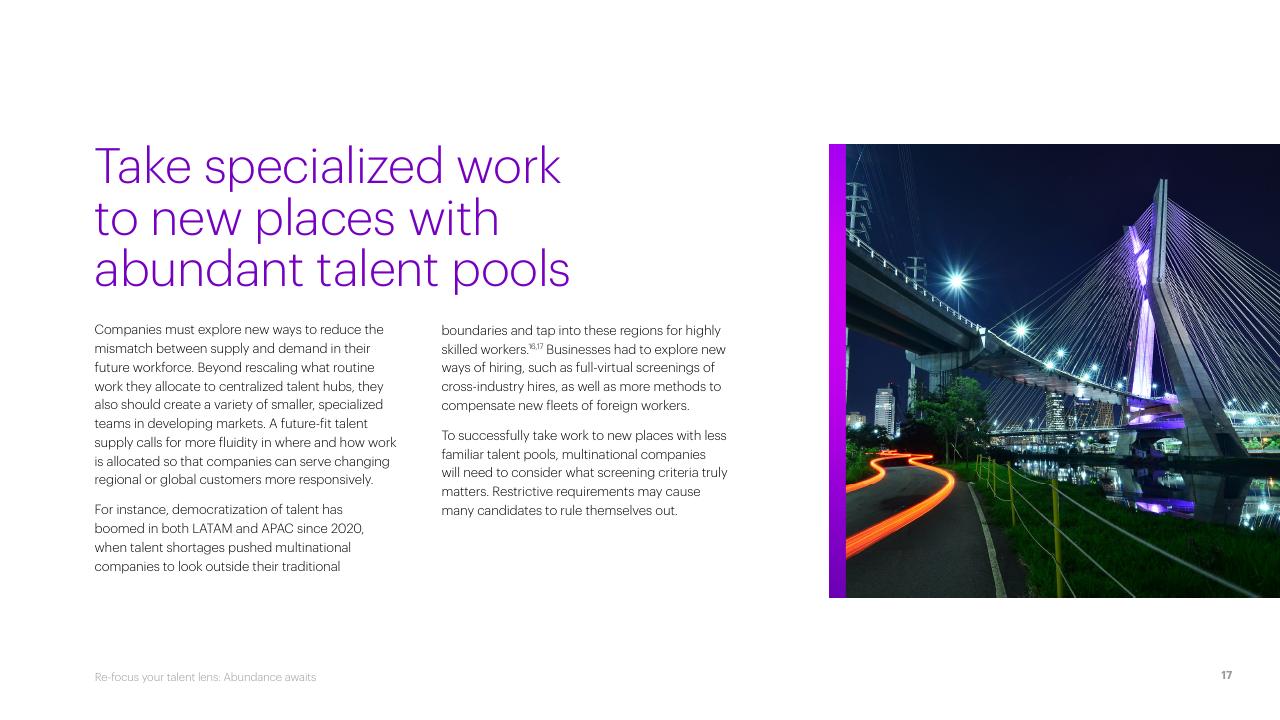 Text slide 17 from Re Focus Your Talent Lens_ Abundance Awaits Accenture