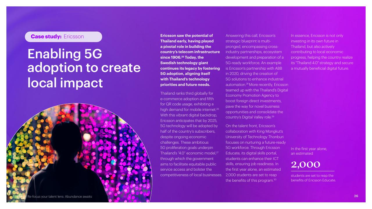 Case Study slide 26 from Re Focus Your Talent Lens_ Abundance Awaits Accenture