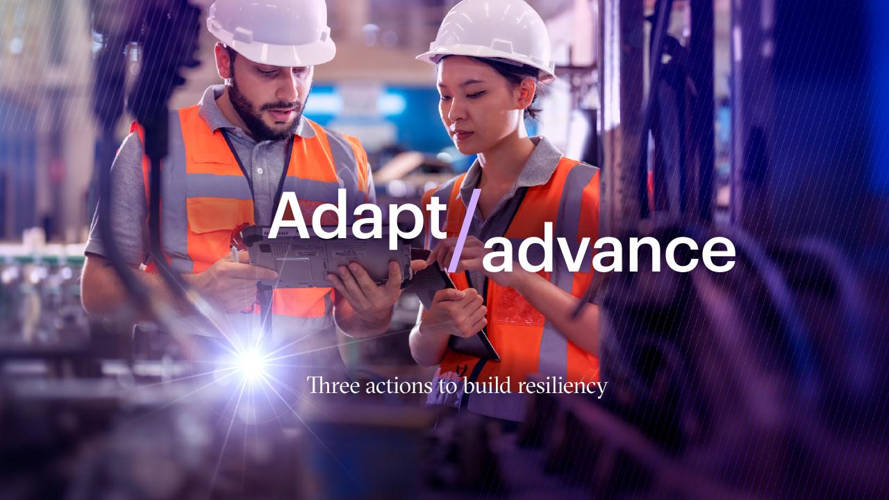 Cover slide 9 from Resiliency In The Making Accenture