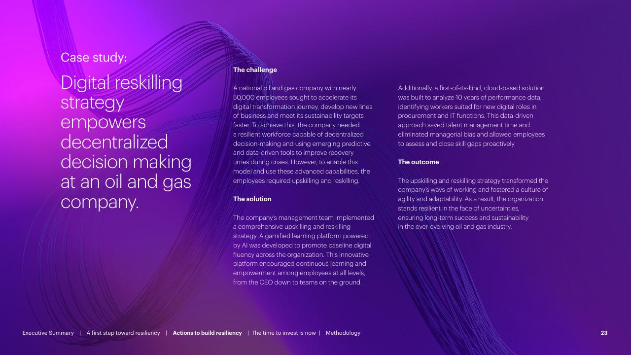 Case Study slide 23 from Resiliency In The Making Accenture