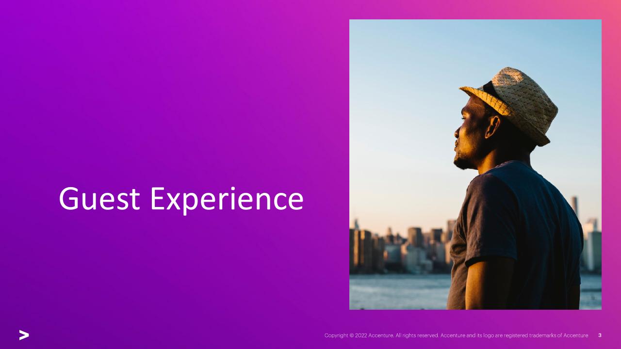 Section Divider slide 3 from Right Cloud Mindset In Travel Survey Hotel Industry