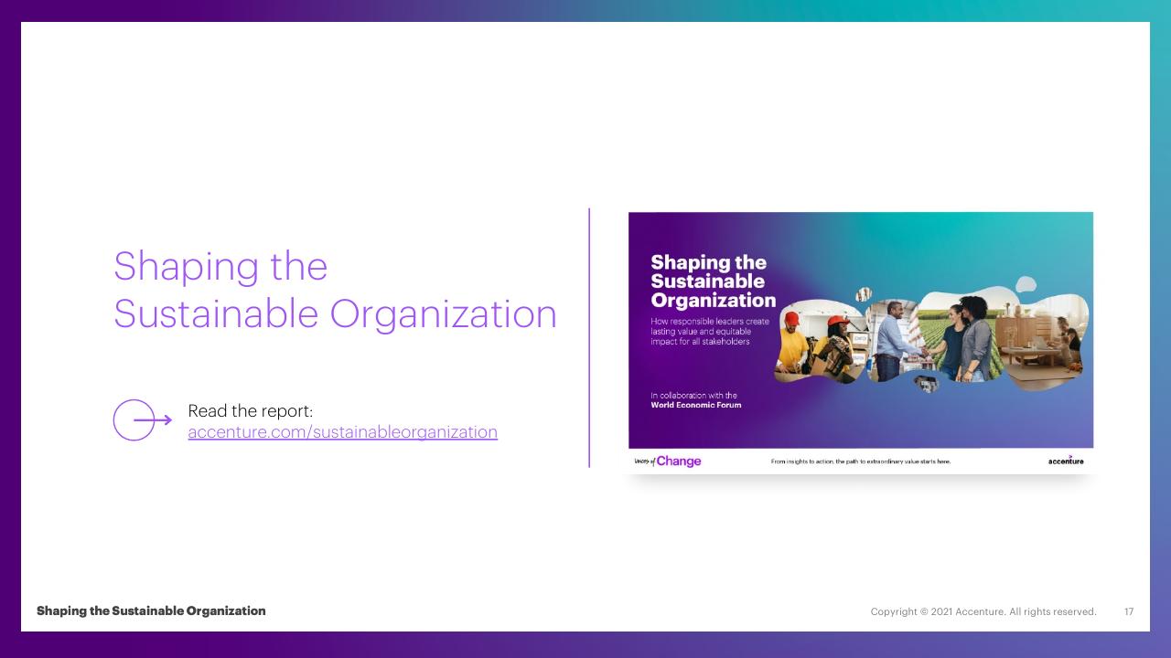 Section Divider slide 17 from Shaping The Sustainable Organization How Responsible Leaders Create Lasting Value And Equitable Impact For All Stakeholders