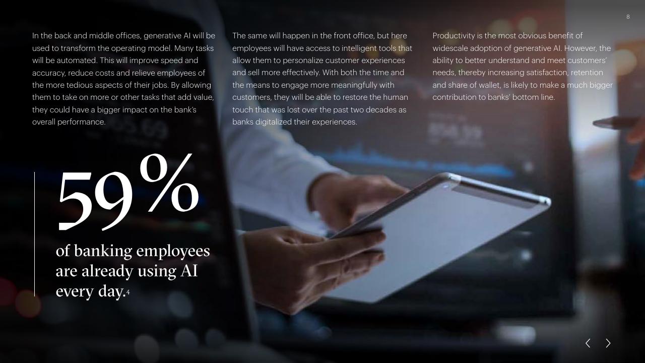 Text slide 8 from The Age Of Ai_ Bankings New Reality Accenture