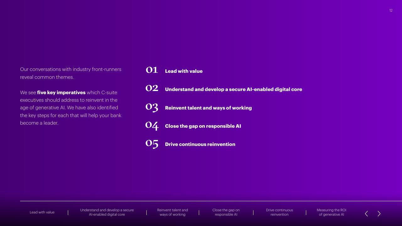 Process slide 12 from The Age Of Ai_ Bankings New Reality Accenture