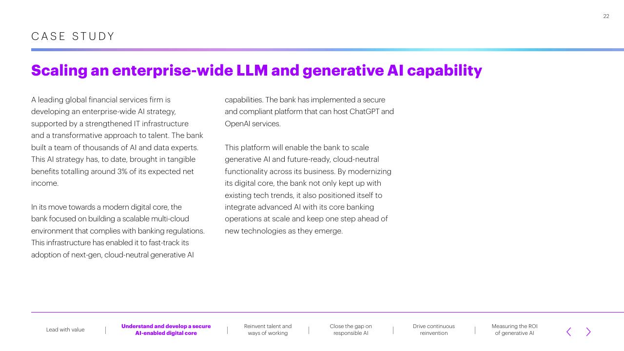 Case Study slide 22 from The Age Of Ai_ Bankings New Reality Accenture