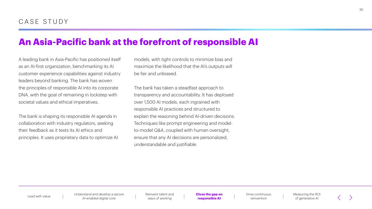 Case Study slide 30 from The Age Of Ai_ Bankings New Reality Accenture
