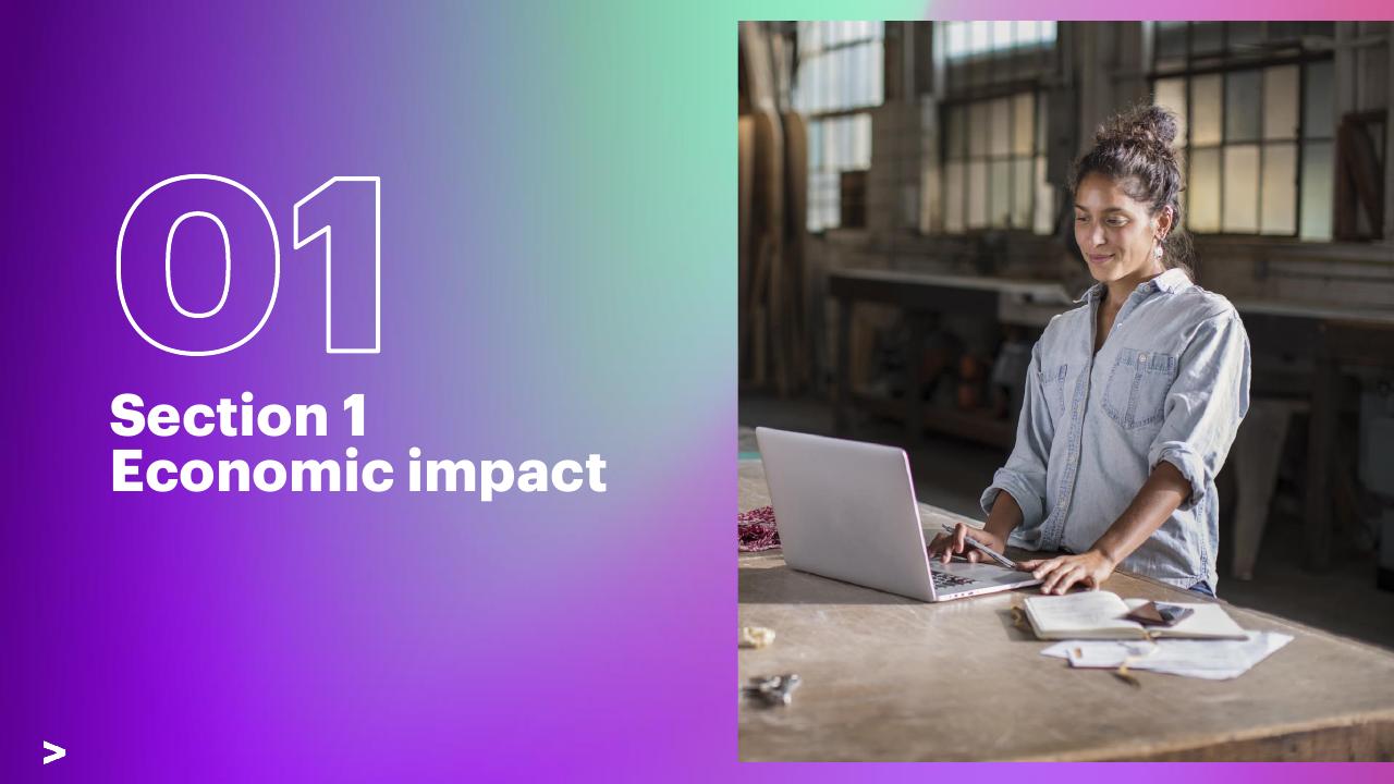 Dashboard slide 4 from The Economic And Social Impact Of Investment In The Nbn Network Methodology Report Accenture