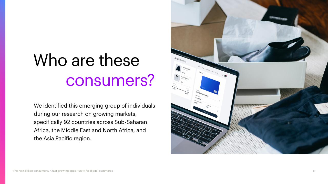 Text slide 5 from The Next Billion Consumers Accenture