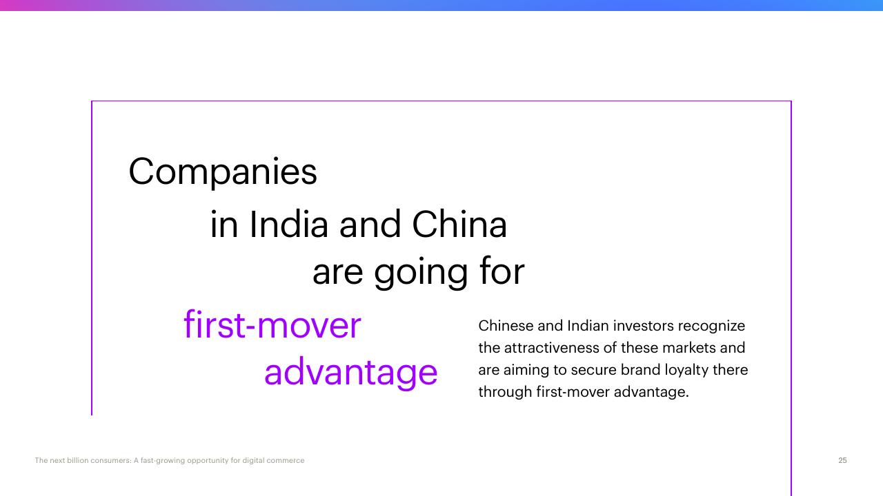 Text slide 25 from The Next Billion Consumers Accenture