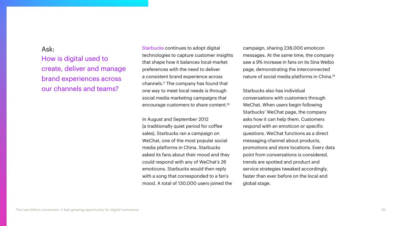 Case Study slide 30 from The Next Billion Consumers Accenture