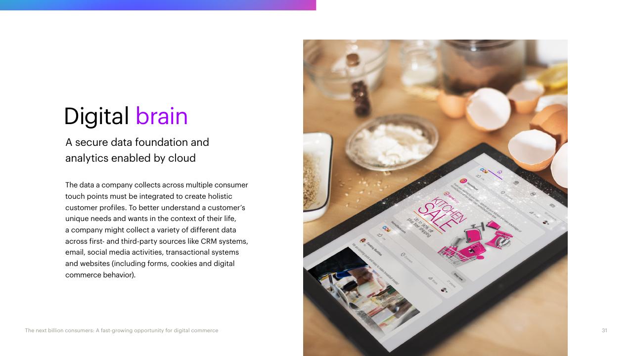 Text slide 31 from The Next Billion Consumers Accenture