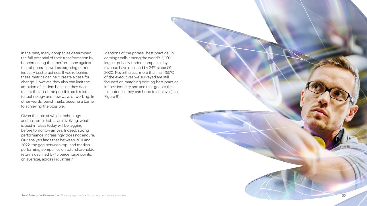 Text slide 35 from Total Enterprise Reinvention Accenture