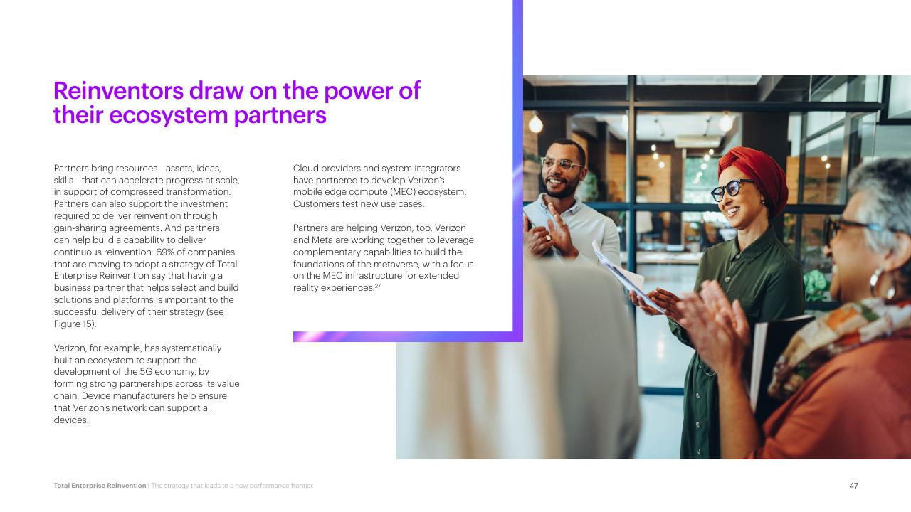 Text slide 47 from Total Enterprise Reinvention Accenture