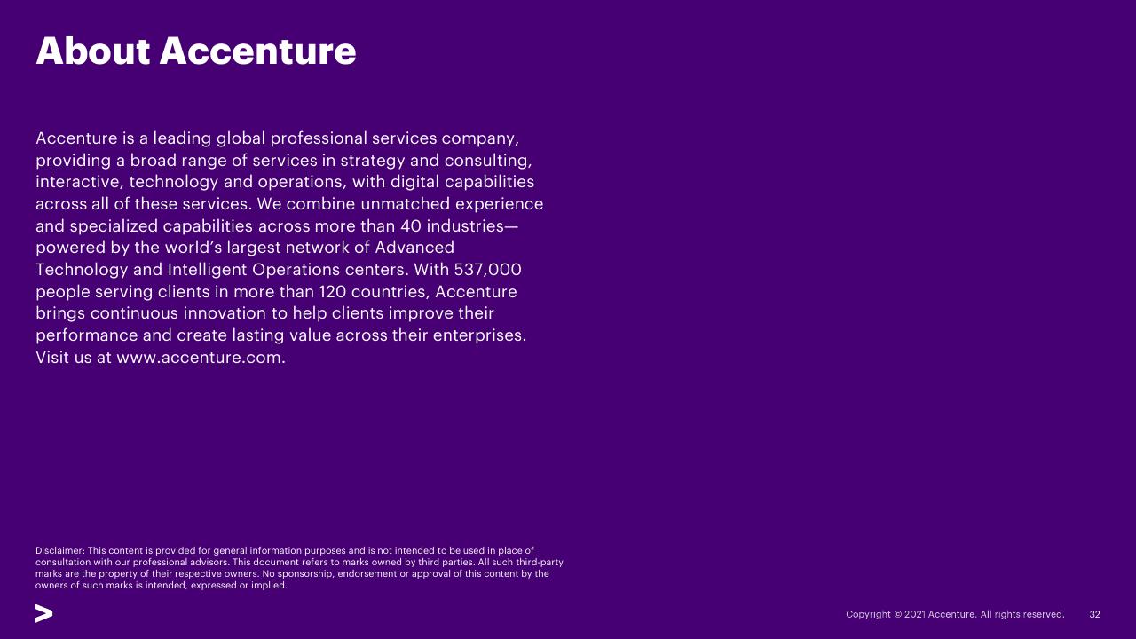 Text slide 32 from Transforming The Industry That Transformed The World_ 02 Expand Industry Boundaries Accenture