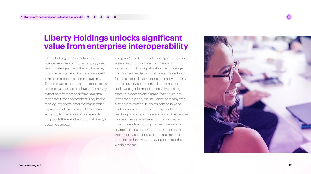 Case Study slide 12 from Value Untangled Amplify Speed To Value Through Interoperability Accenture