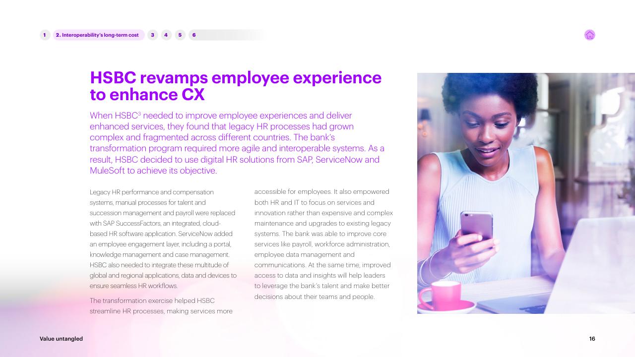 Case Study slide 16 from Value Untangled Amplify Speed To Value Through Interoperability Accenture
