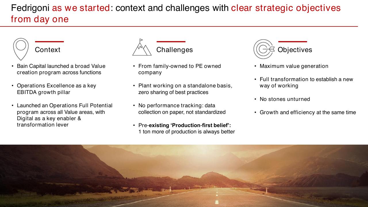 Framework slide 8 from A Multimillion Results Journey Through Operations Efficiency