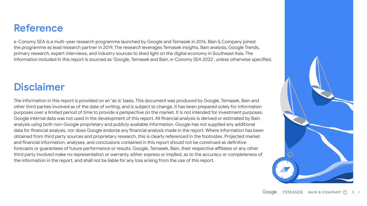 Text slide 2 from E Conomy Sea 2022 Through The Waves Towards A Sea Of Opportunity Bain