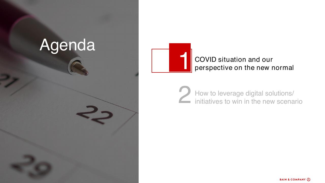 Agenda slide 3 from How To Accelerate Digital Solutions To Win In The New Normal
