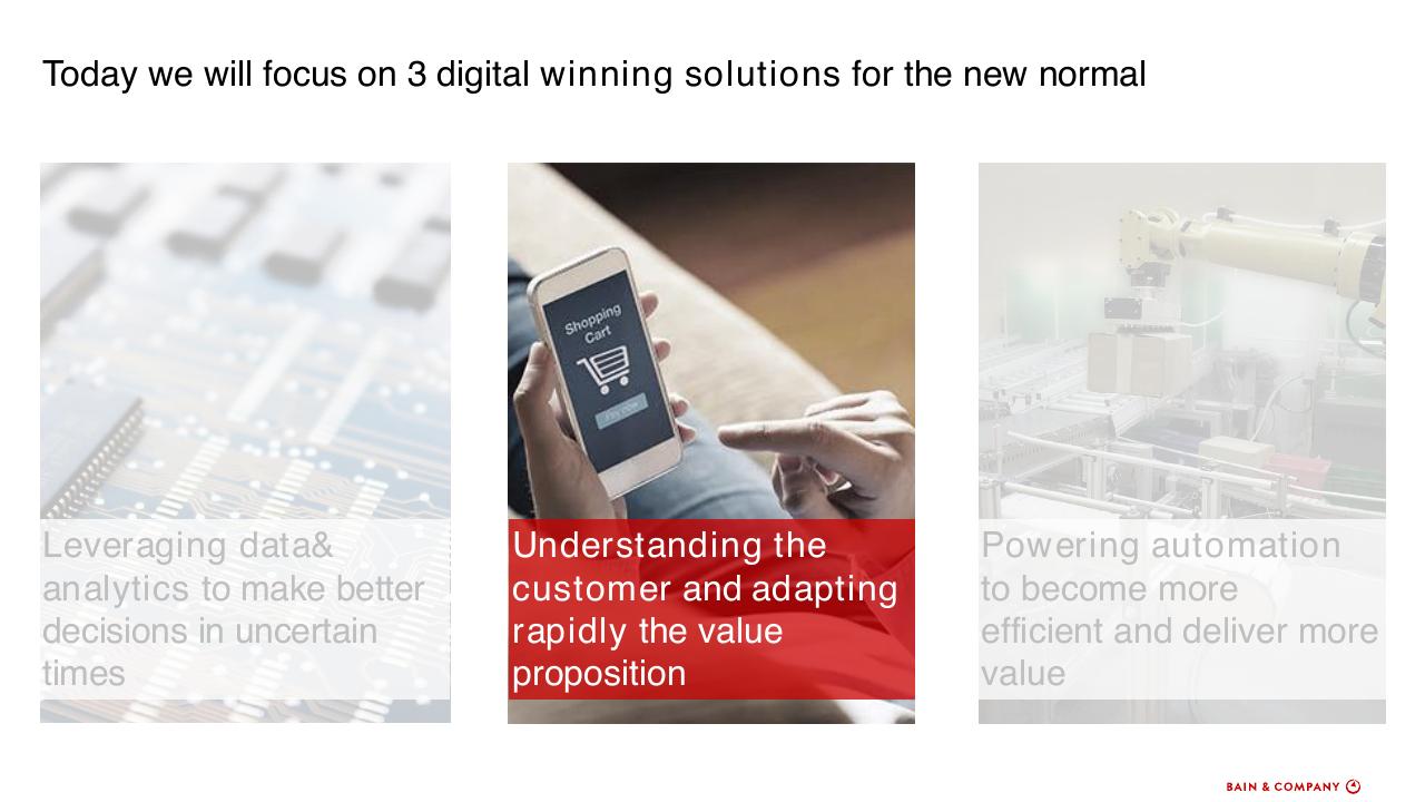Comparison slide 29 from How To Accelerate Digital Solutions To Win In The New Normal