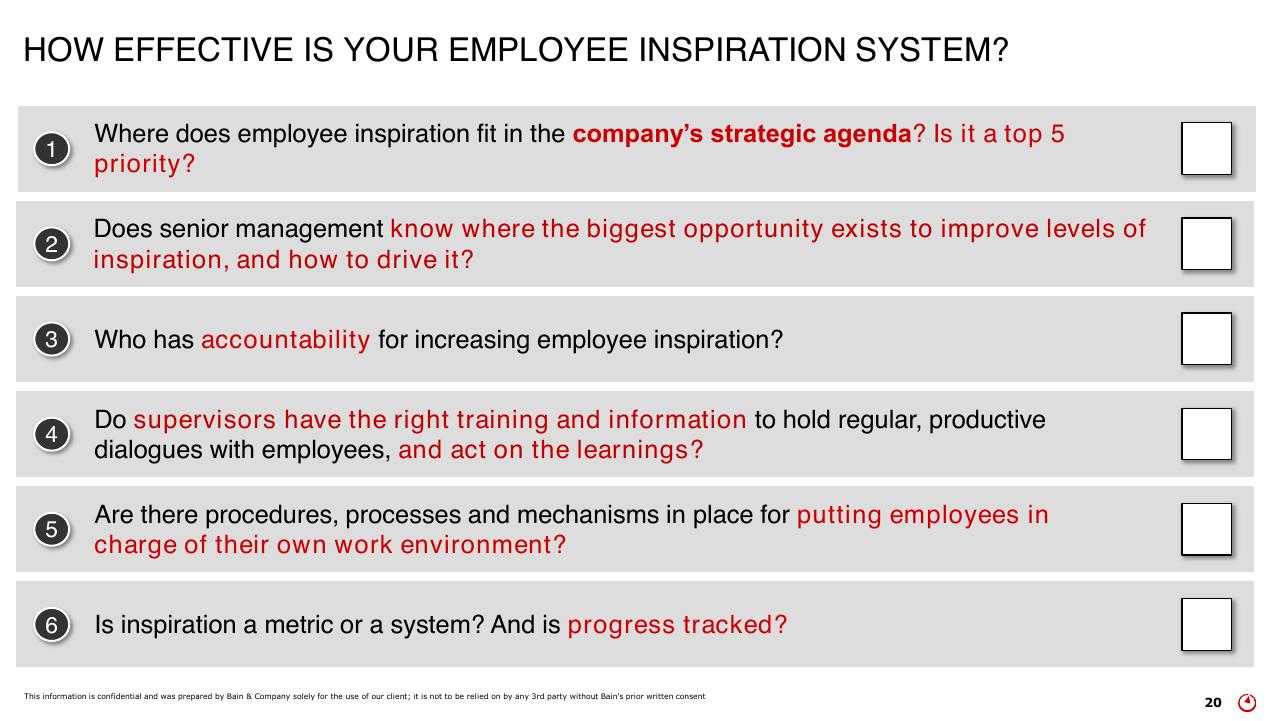 Text slide 20 from How To Create Energy That Drives Better Customer Outcomes