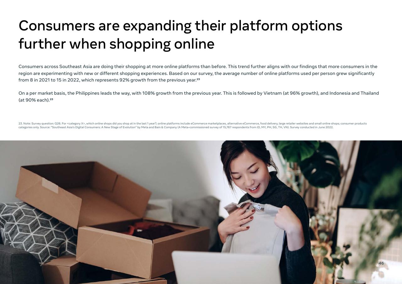 Text slide 48 from Southeast Asia_s Digital Consumers_ A New Stage Of Evolution Bain