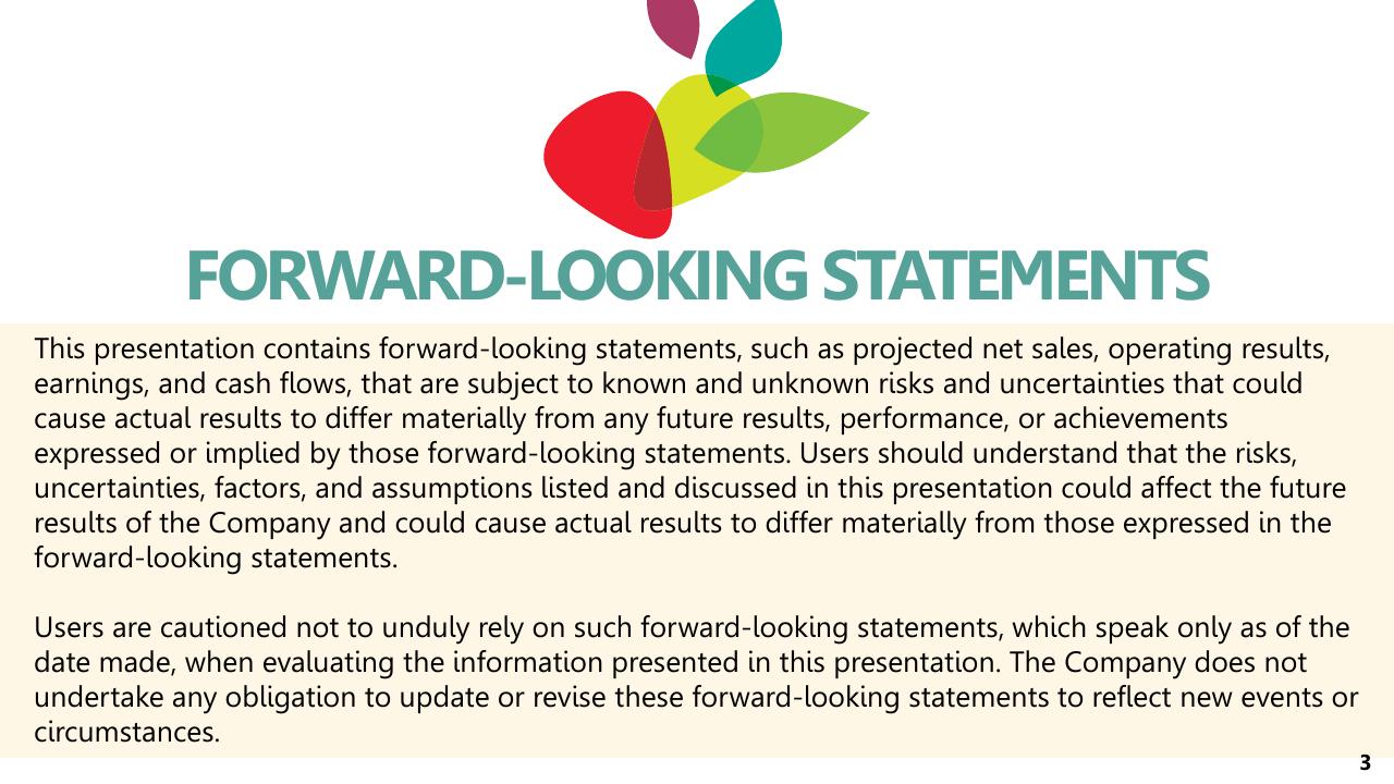 Text slide 3 from Barclays Global Consumer Staples Conference 2023 Barclays