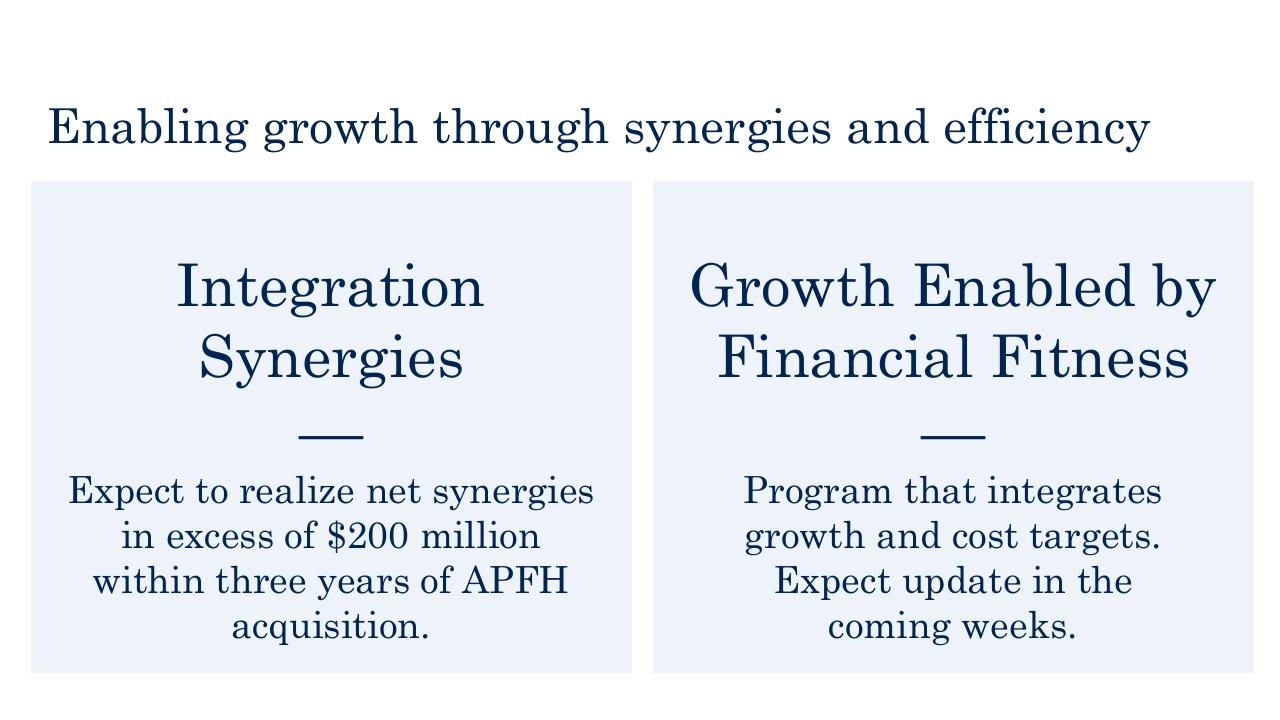 Comparison slide 24 from Barclays Global Consumer Staples Conference 2017 Barclays